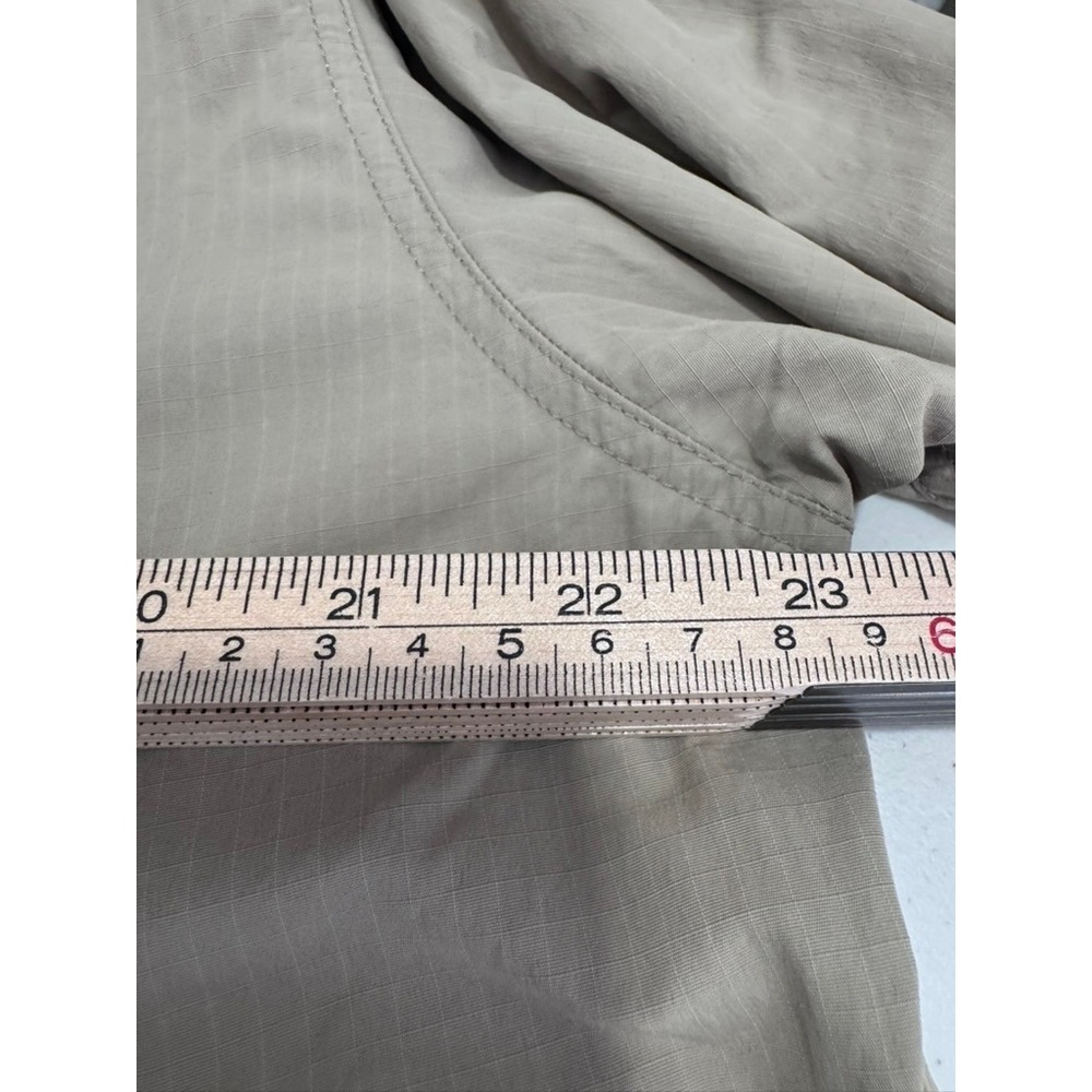 Patagonia Women Tan Recycled Nylon Ripstop Utility Jacket Size Large - Picture 5 of 6